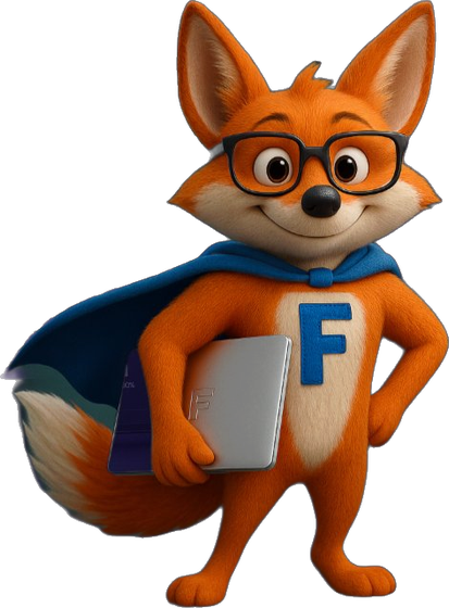 Frank, the AI SEO fox mascot